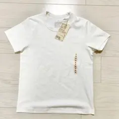 無印良品　涼感　汗じみしにくい　クルーネック半袖Tシャツ　レディース　白　Sのサムネイル