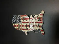 アメリカ星条旗デザイン ベルトバックル