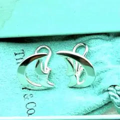 ◇ティファニー◇925/クレセントムーン/ピアス/シルバー - メルカリ
