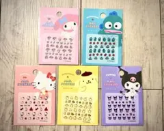 サンリオキャラクター ネイルシール　5枚セット