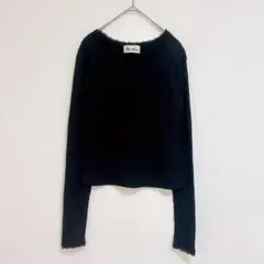 パラビオン　トップス　長袖　F ブラック　レース　シンプル　オフィス　春　夏のサムネイル