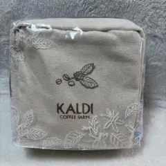 【ポーチのみ】KALDI カルディ「フェアトレードコーヒー＆ポーチ」