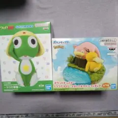 ケロロ軍曹 おおきなSOFVIMATES 、ポケモンコダック＆ヤドンセット