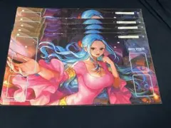 ワンピースカード ネフェルタリ・ビビ プレイマット×5枚セット　プロモカード無し