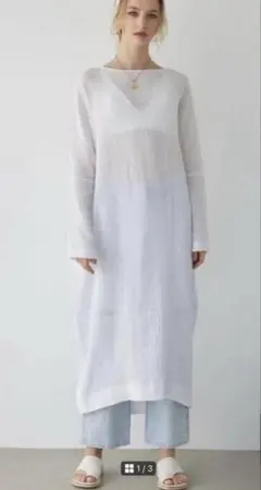alexiastam ホワイト シアーワンピースのサムネイル
