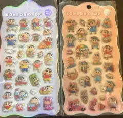 クレヨンしんちゃん　立体シール　ぷくぷくシール　3Dステッカー ぷっくりシール