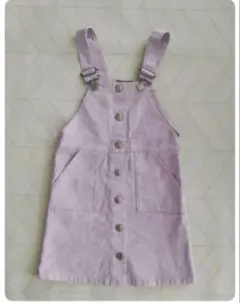 ★処分価格★グリーンレーベルリラクシング　薄紫 ジャンバースカート 100cm