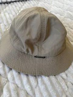 モンベル　monbell ベージュ ナイロンハット 51-54 調節可［美品］