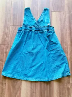 ジャンパースカート　120cm　女の子　キッズ　デニム生地