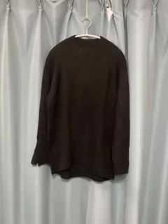 LOWRYS FARM ブラック ニットセーター Fサイズ