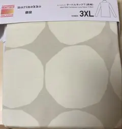 ユニクロ　マリメッココラボ　ヒートテック　タートルネック新品