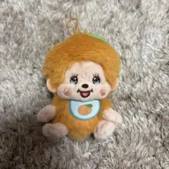 Monchhichi ぬいぐるみ マスコット オレンジのサムネイル