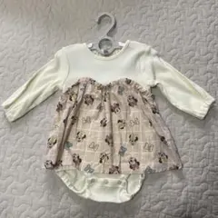 futafuta ミニー柄ロンパース 80