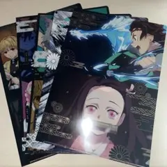 鬼滅の刃 ローソンコラボクリアファイル5枚セット