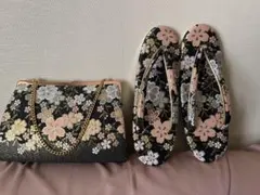 K*様 和装用バッグと草履セット