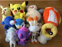 ポケットモンスター　ぬいぐるみ　１１個　まとめ売り
