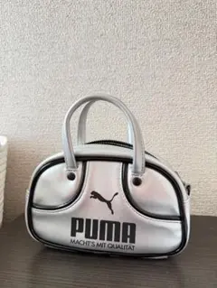 PUMA ミニハンドバッグ シルバーのサムネイル