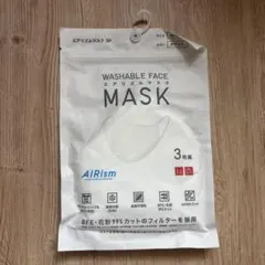 UNIQLO AIRismマスク 3枚組　ちいさめＭサイズ