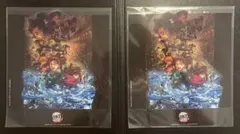 鬼滅の刃 映画特典 クリアスタンド 入場特典2枚セット