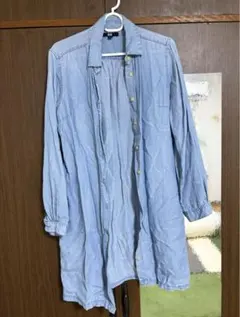 UNIQLO M ライトブルー チュニック