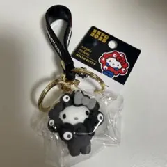 サンリオ　ハローキティ　黒ミャクミャク　キーホルダー　万博会場限定品　新品未使用