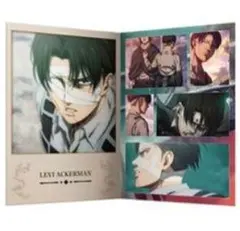 進撃の巨人 一番くじ 地鳴らし F賞 メモリアルカード リヴァイ