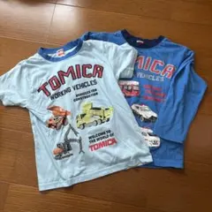 トミカ　Tシャツ　ロンT 2枚セット　120