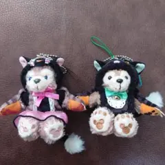 【美品】ダッフィー＆シェリーメイストラップ