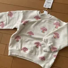 新品❣️ ZARABABY きのこ　トレーナー　92