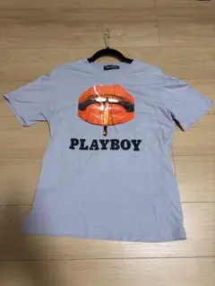 PLAYBOY プレイボーイ リッププリント Tシャツ