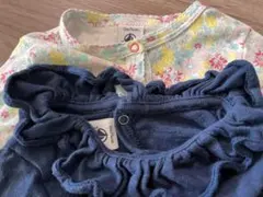 PETIT BATEAU 長袖トップス カーディガン 2点セット 74cm