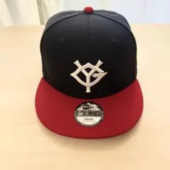 ニューエラ 9FIFTY ネイビー×レッド×ホワイト ユース YG キャップ