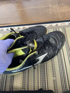 Mizuno フットサルシューズ US8 ブラック/イエロー