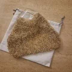 ANTEPRIMA ビーズハンドバッグ ゴールド