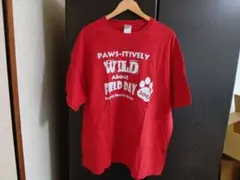 90's　US古着　Tシャツ　レッド　㊾