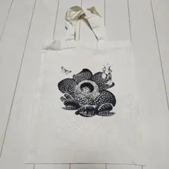 ヒグチユウコ 植物展限定 ラフレシア トートバッグ 花 エコバッグのサムネイル