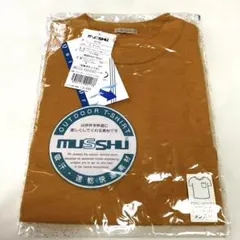 新品★MUSSHU 吸汗 速乾 半袖Tシャツ キャメル オレンジ