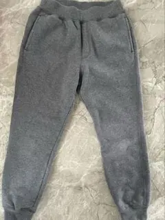 スウェットパンツ サイドポケット付き 130 裏起毛　グレー　ユニクロ