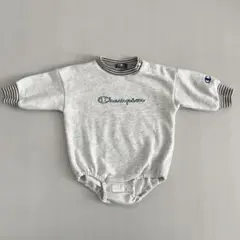Champion ロンパース 70サイズ グレー