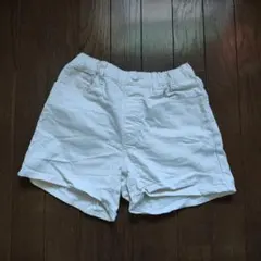 ホワイト 半ズボン