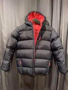 ビラボン　ダウンジャケット ネイビー/レッド　Mサイズ