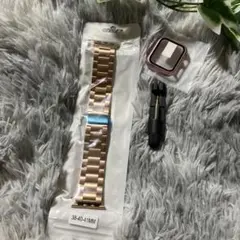Apple Watch ローズゴールド ステンレスバンド 38-41MM