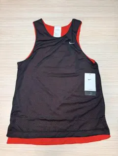 Nike メッシュ タンクトップ 黒/赤 L