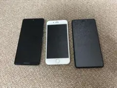 水*）様 ジャンクスマートフォン3台セット　iPhone6 AQUOS Sens