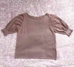 ANAYI ピンク パフスリーブ Tシャツ サイズ38のサムネイル