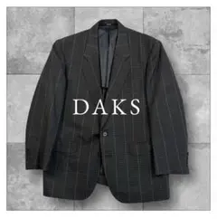 DAKS チェック柄 テーラードジャケット　AB5 Lサイズのサムネイル