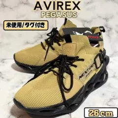 ★未使用 ★AVIREX PEGASUS ★26cm ★厚底 ★カーキのサムネイル
