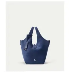 Polo Play スエード 2way スモールトート＆クロスボディバッグ