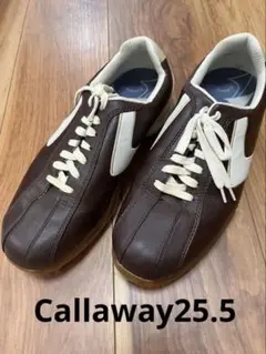 Callaway キャロウェイ ゴルフシューズ ブラウン 25.5cm