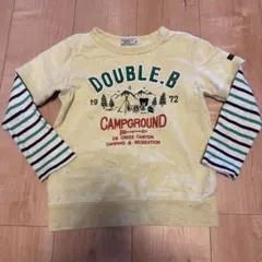DOUBLE.B キッズ 長袖カットソー 110